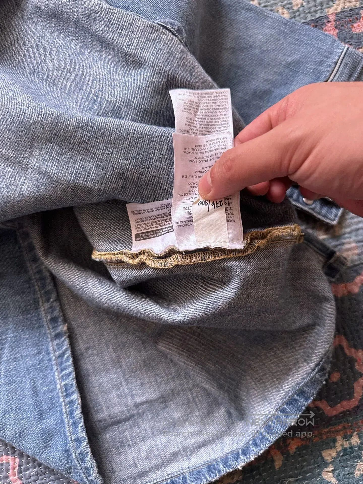 Levi's levi's vintage denim jacket limited edition. Size US M / EU 48-50 / 2 - 4 Thumbnail