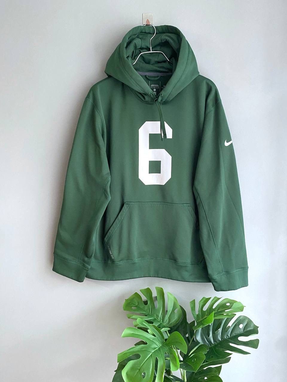Nike Nike NFL New York Jets #6 Sanchez Men's Therma Fit Hoodie, L Size US L / EU 52-54 / 3 - 1 Thumbnail