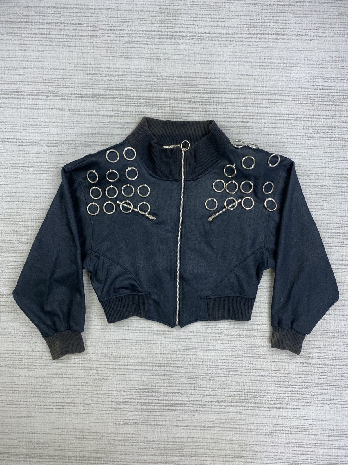 If Six Was Nine × Vintage Vtg All American Official Lover Punk Bondage Cropped Jacket Size US M / EU 48-50 / 2 - 1 Thumbnail
