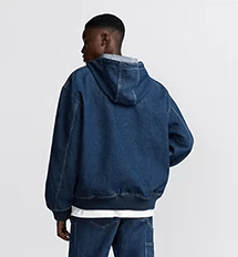 Dior o1w1db10725 Christian Dior Tag Hooded Jacket in Blue Size US L / EU 52-54 / 3 - 6 Thumbnail