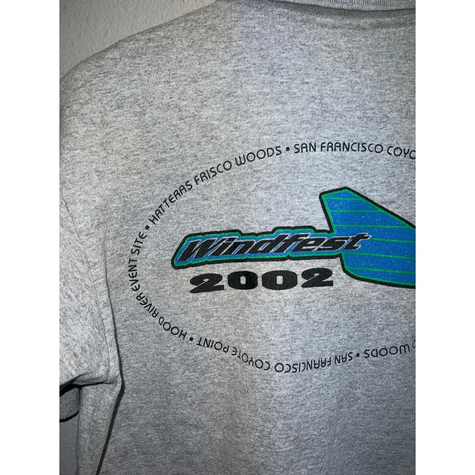 Vintage Vintage Windsailing Shirt Polo Short Sleeve Windfest 2002 M Size US M / EU 48-50 / 2 - 6 Thumbnail