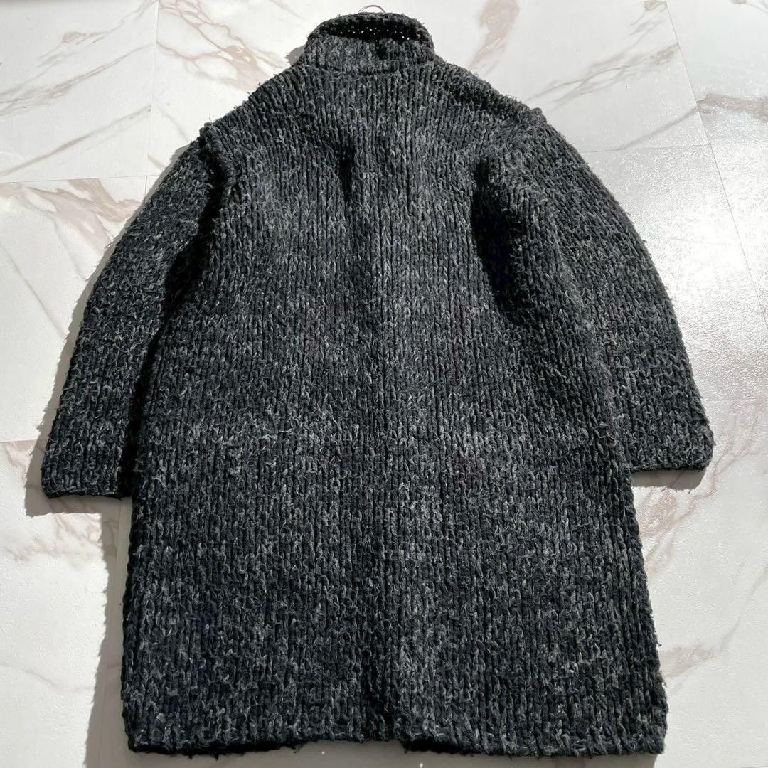Yohji Yamamoto Yohji Yamamoto pour homme 09AW Knit Coat Size US L / EU 52-54 / 3 - 4 Thumbnail