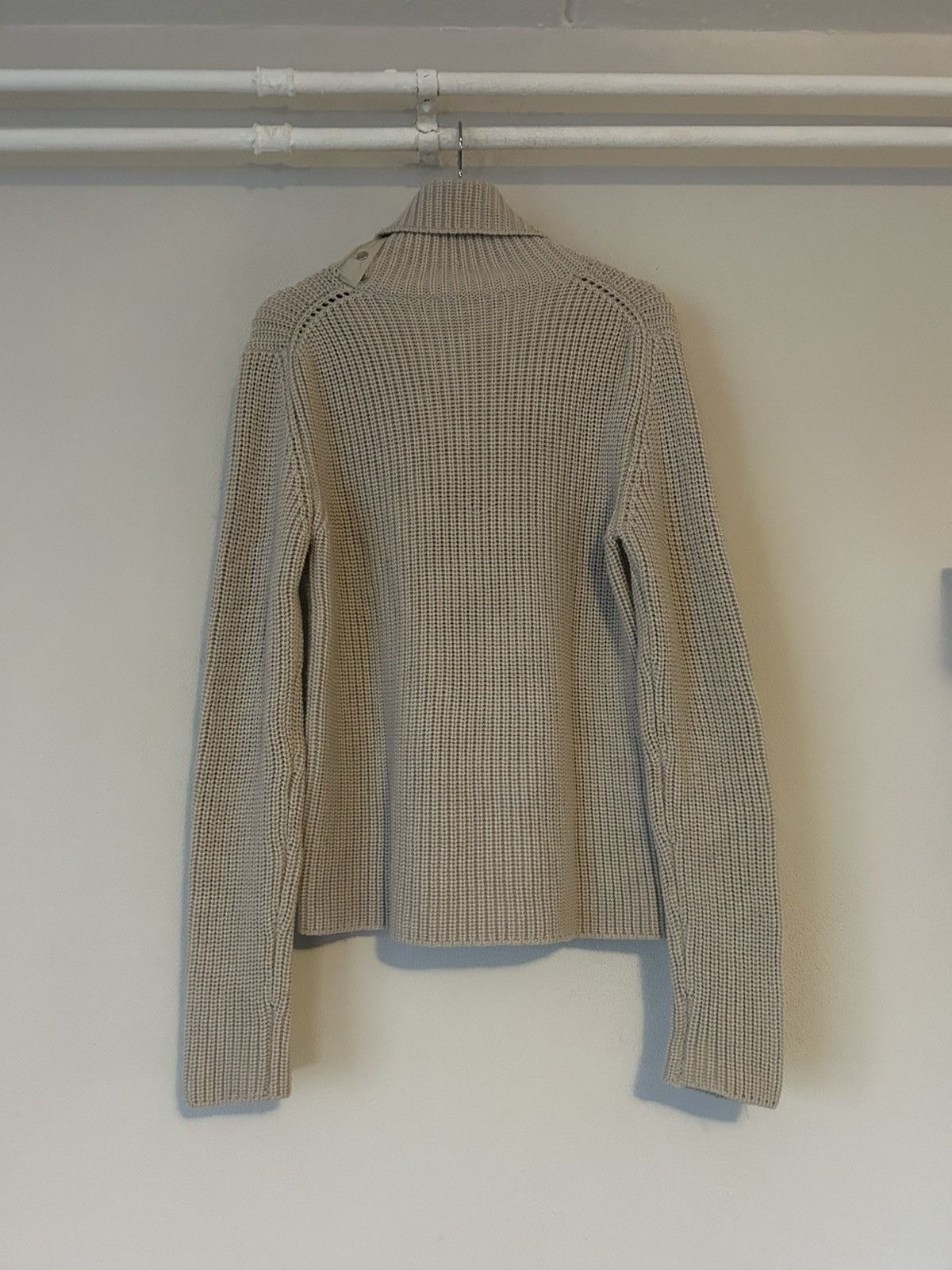 Prada Prada Sand Beige Wool Turtleneck Sweater Size US S / EU 44-46 / 1 - 7 Thumbnail