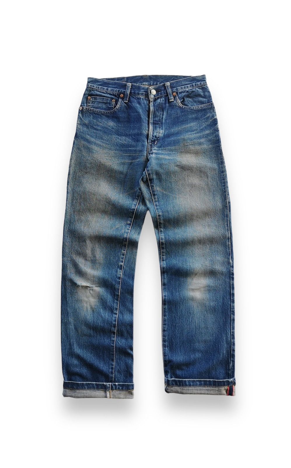 Japanese Brand Okura Red Selvedge Denim Jeans Size US 28 / EU 44 - 6 Thumbnail