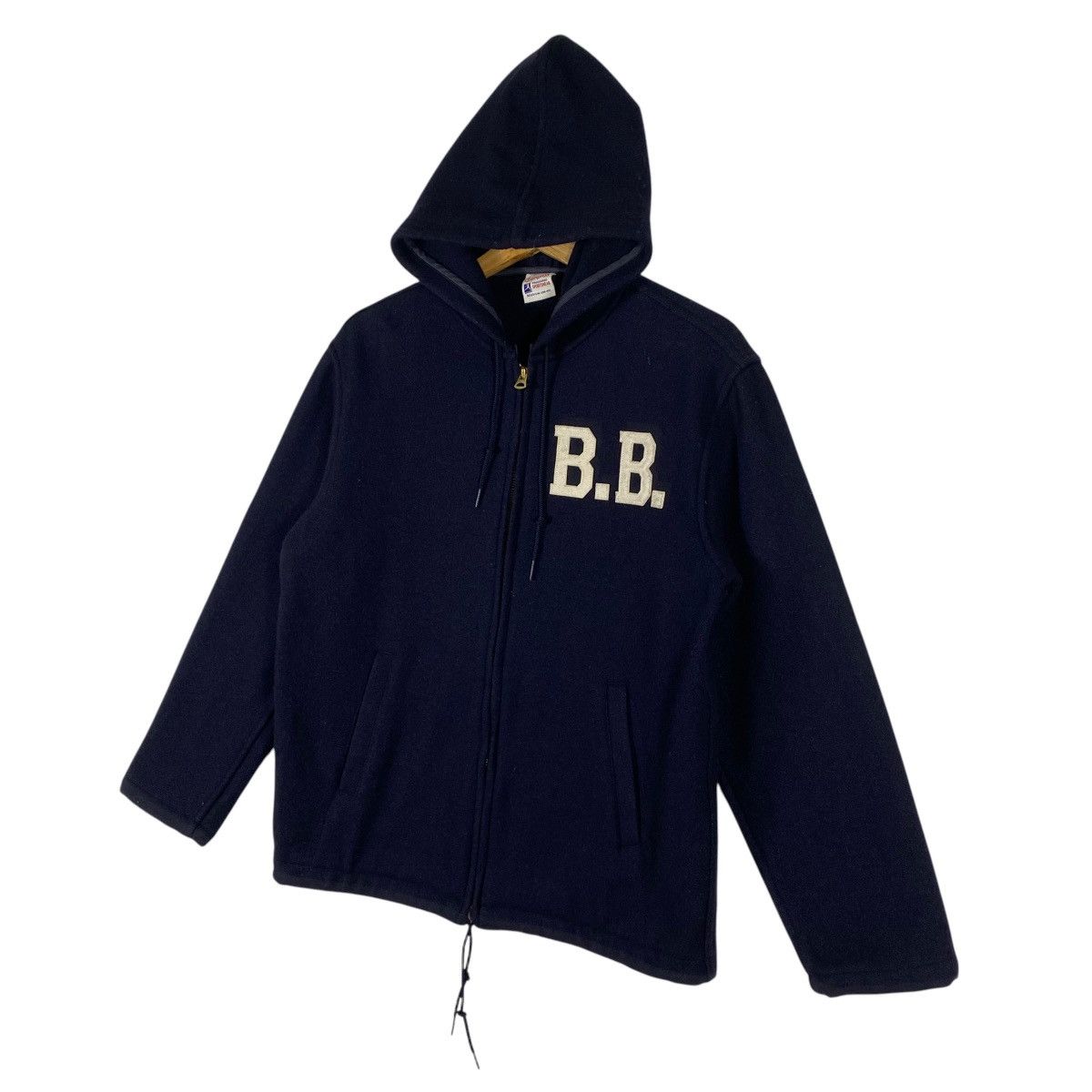 Champion × Vintage Vintage 50s Champion Reproduction Label Wool Hoodie Size US M / EU 48-50 / 2 - 3 Thumbnail