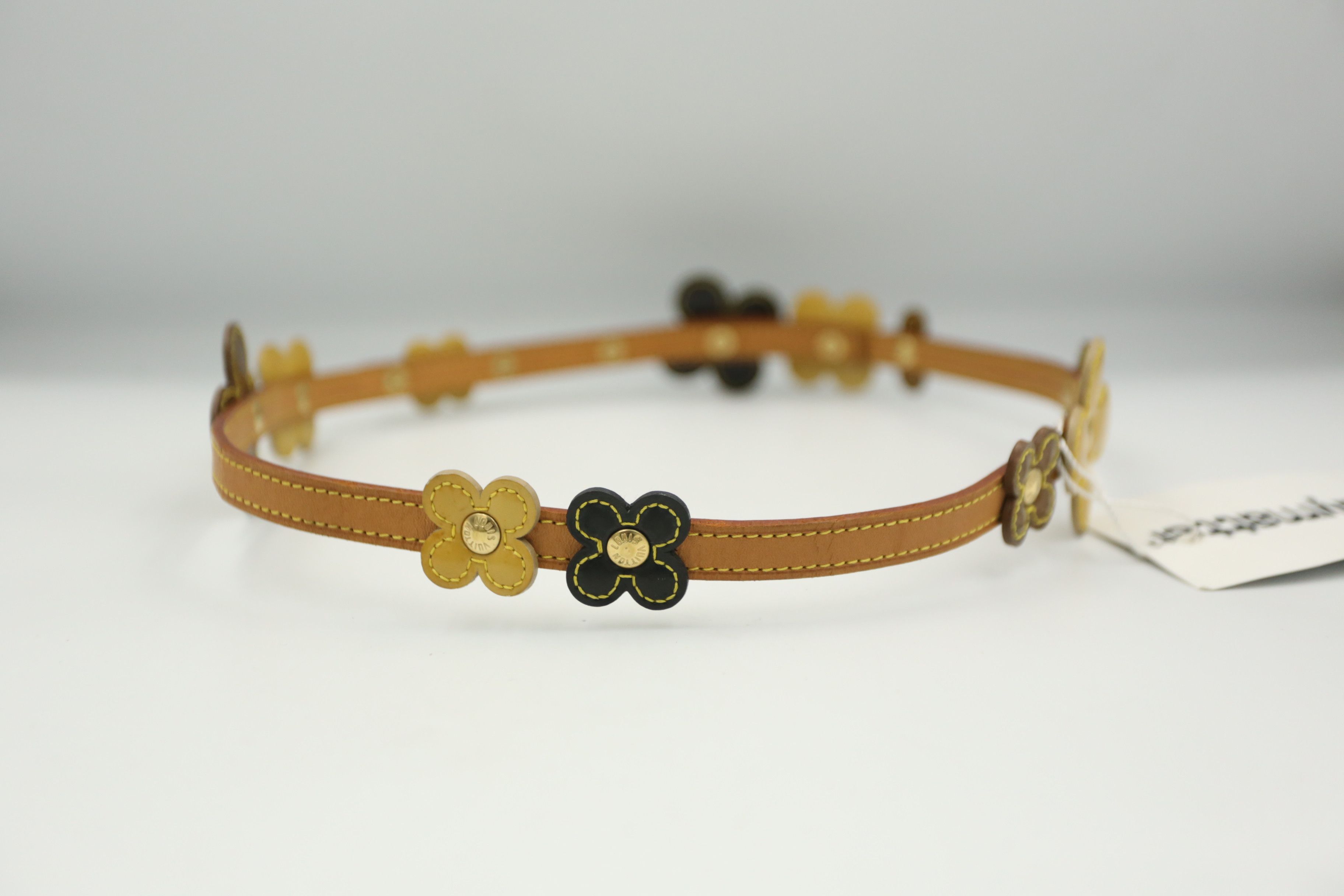 Louis Vuitton Louis Vuitton - Marc Jacobs - 2001 - Fleurs Lexington Belt Size ONE SIZE - 2 Thumbnail