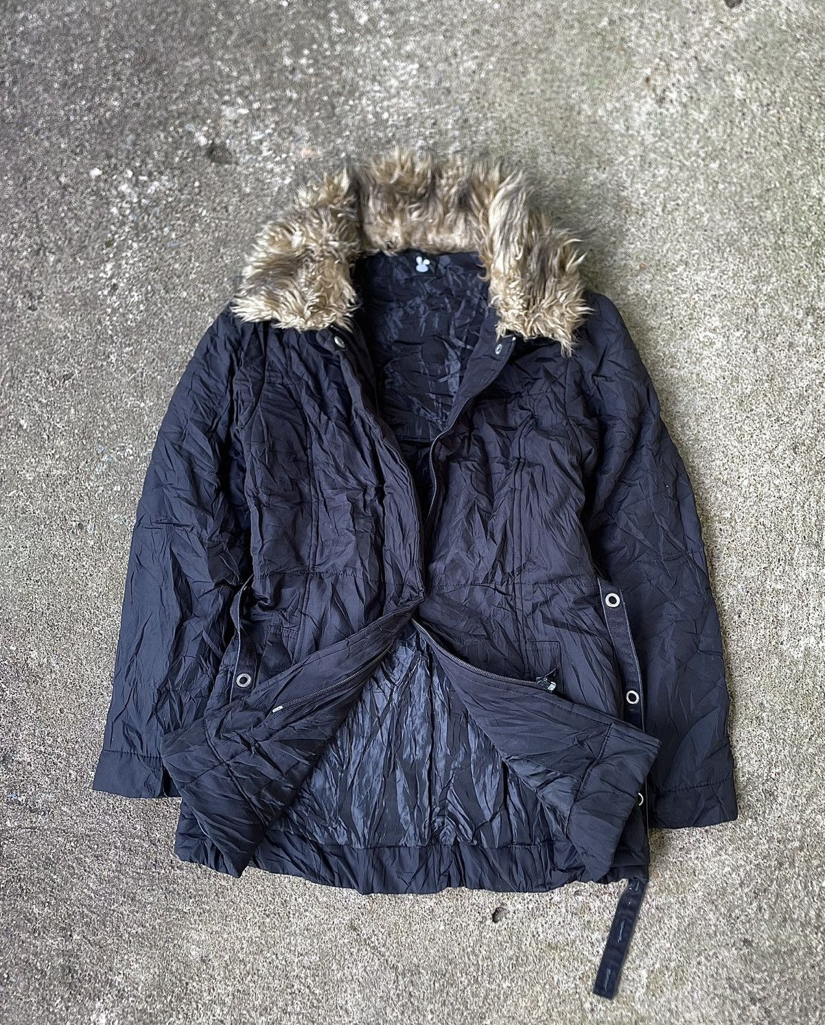 If Six Was Nine Japanese Brand Bunny Fur Faux Bondage Jacket Lgb Style Size US S / EU 44-46 / 1 - 4 Thumbnail