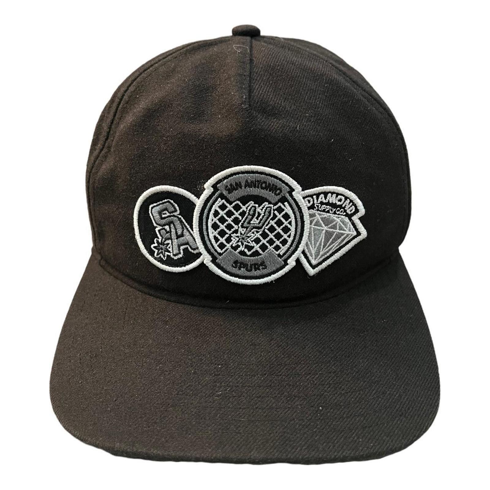 Diamond Supply Co. Diamond Supply CO. x San Antonio Spurs Sample Strapback Hat Size ONE SIZE - 1 Thumbnail