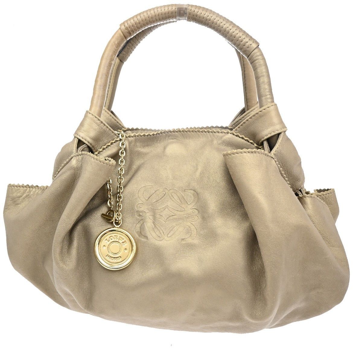 Loewe Loewe Anagram Logo Nappa Aire Hand Bag Leather Size ONE SIZE - 1 Thumbnail