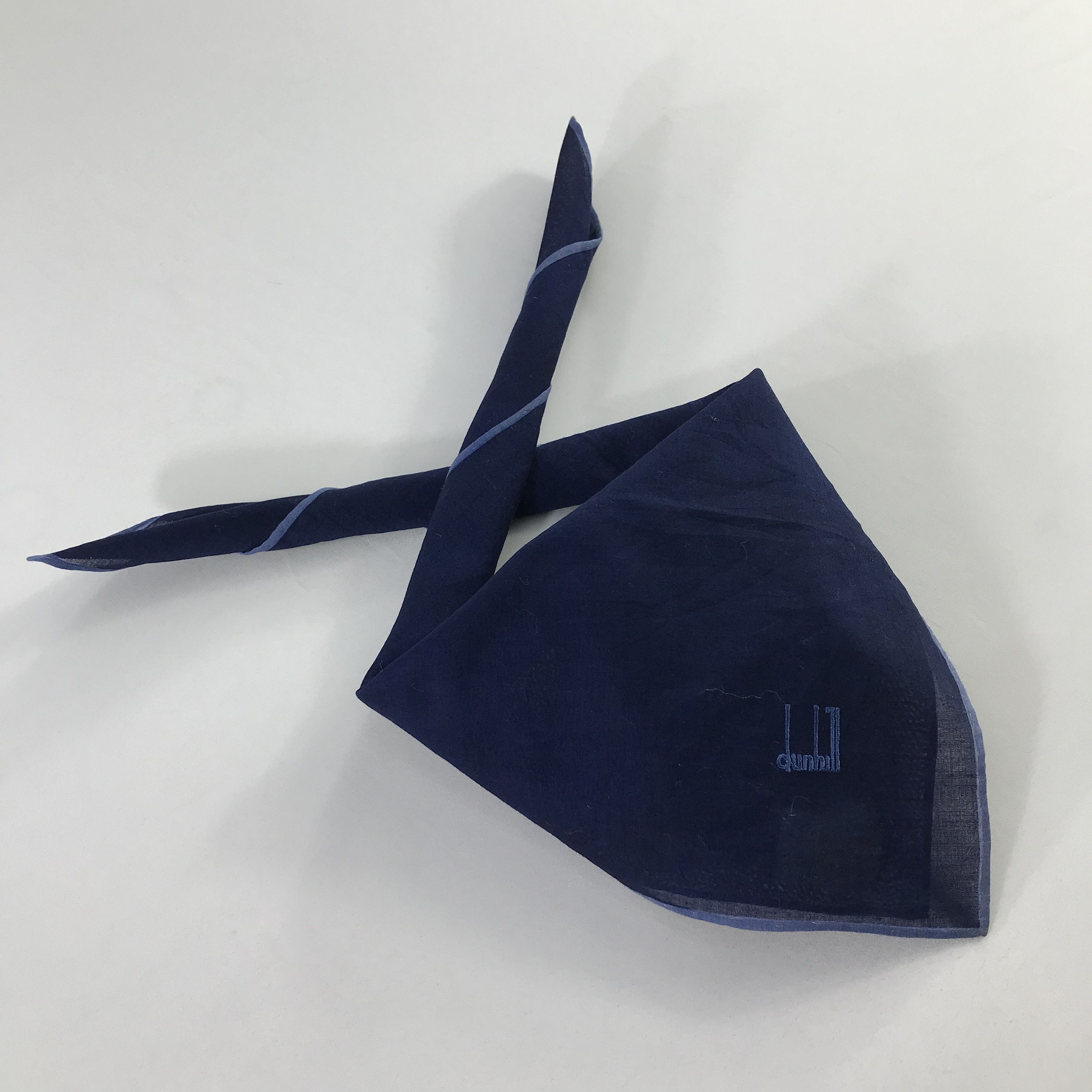 Alfred Dunhill × Vintage Dunhill Bandana / Handkerchief / Neckerchief - S924 Size ONE SIZE - 4 Thumbnail