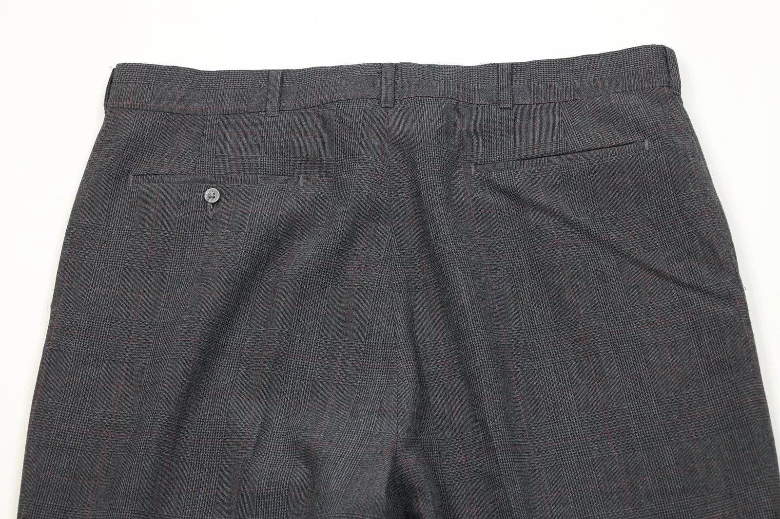 Vintage Vintage 70s Streetwear Wide Leg Chino Pants Plaid Size US 36 / EU 52 - 10 Thumbnail
