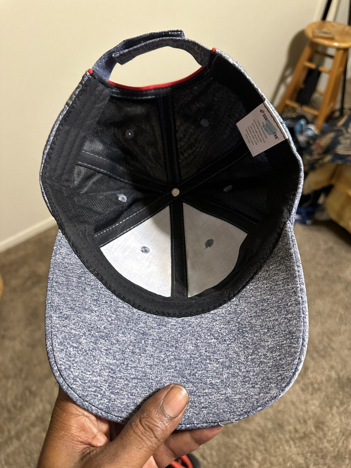 Nike × Vintage Vintage dominos pizza “crew worker” hat 00s Size ONE SIZE - 7 Thumbnail