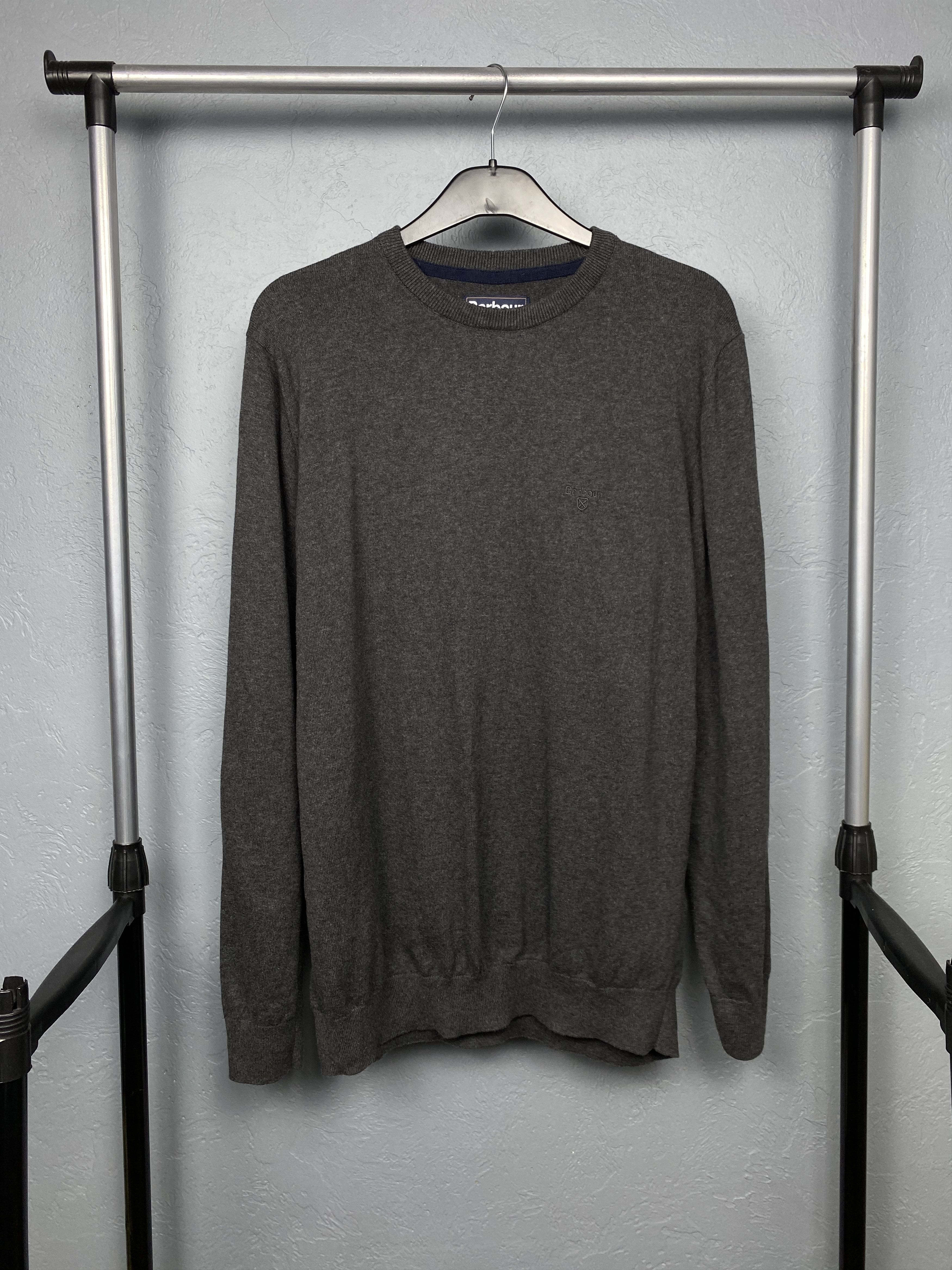 Barbour Barbour Vintage Mens Cotton Knit Crew Neck Sweater Size US XXL / EU 58 / 5 - 1 Thumbnail
