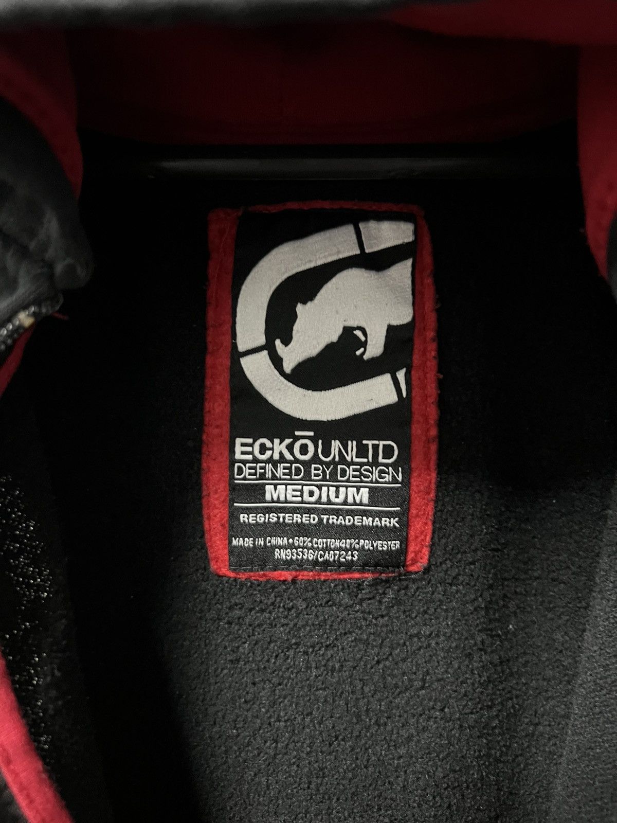 Ecko Unltd. Rare Ecko Unltd Big Logo Y2K zip hoodie Size US M / EU 48-50 / 2 - 5 Thumbnail