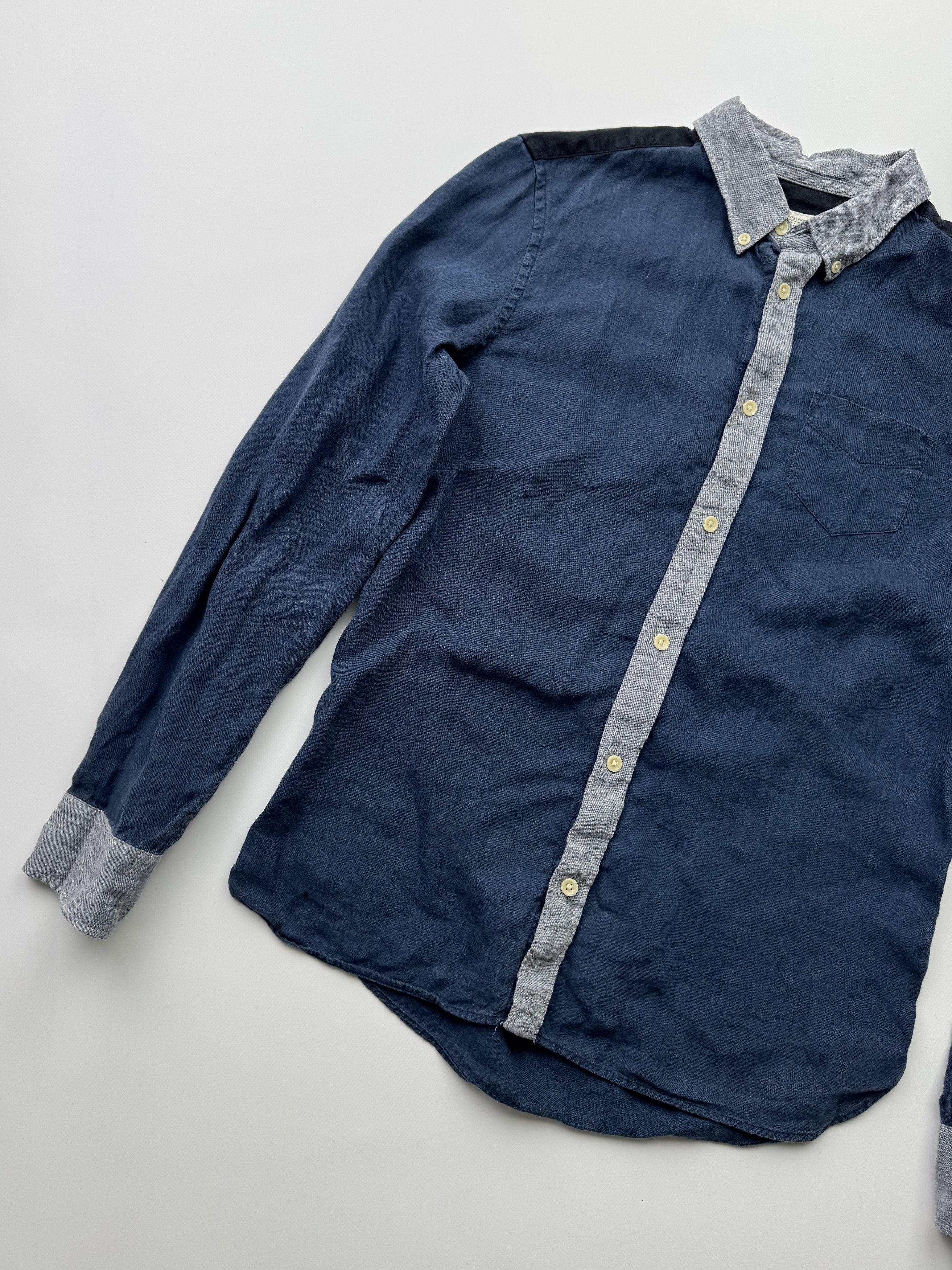 Allsaints Allsaints Linen Shirt Long Sleeve (539) Size US S / EU 44-46 / 1 - 2 Thumbnail