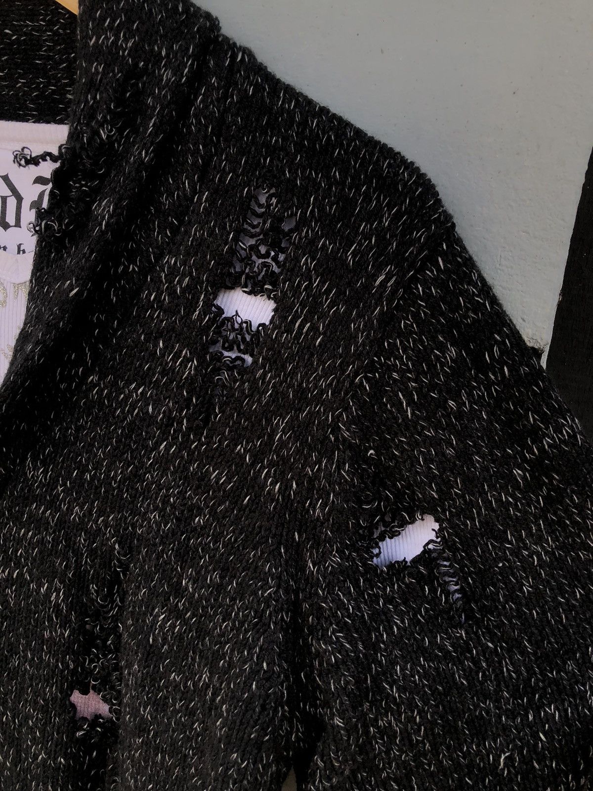 If Six Was Nine In the attic-Distressed Cardigan Ifsixwasnine lgb style Size US L / EU 52-54 / 3 - 9 Thumbnail