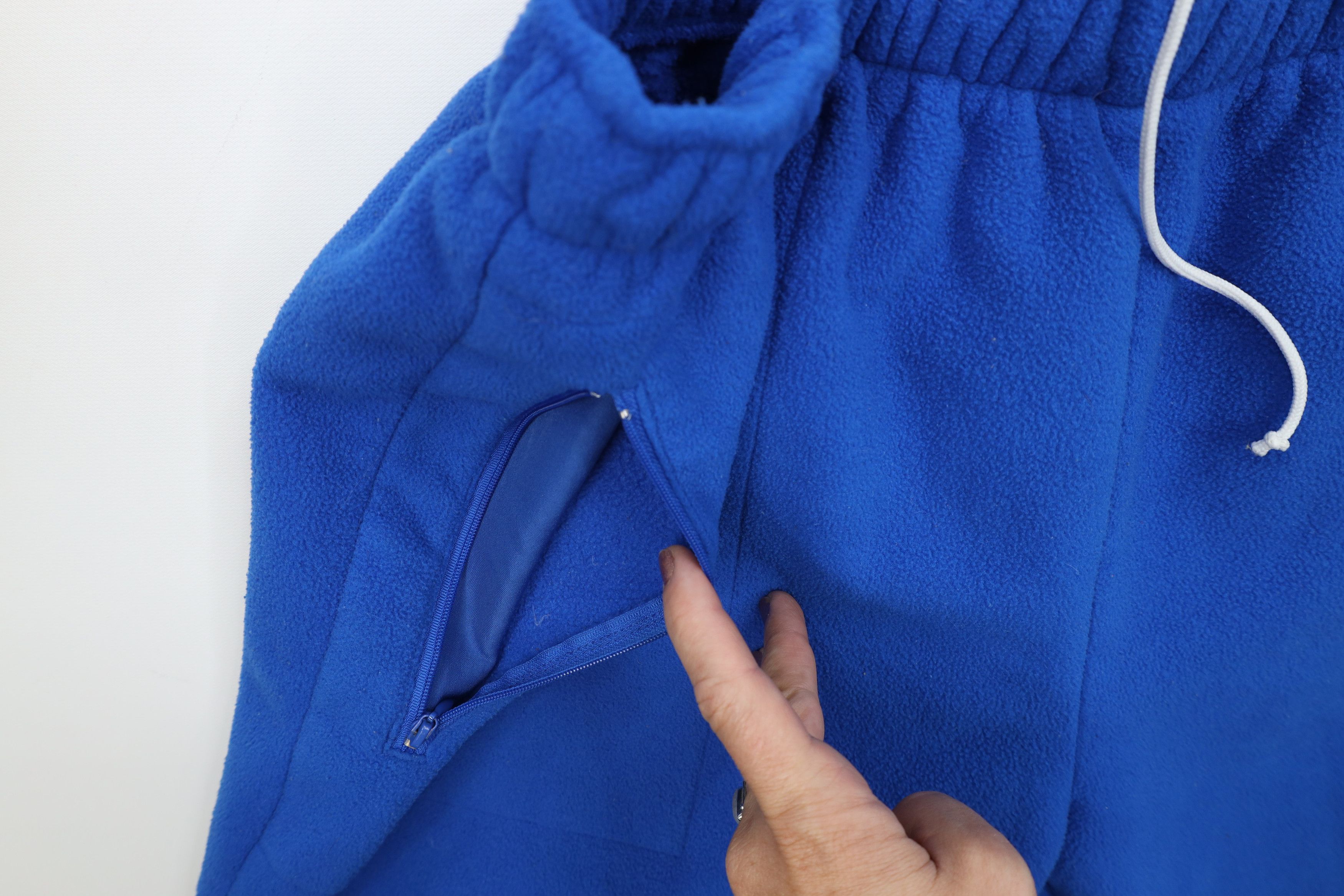 Vintage Vintage 90s Streetwear Blank Heavyweight Fleece Joggers Size US 36 / EU 52 - 8 Thumbnail
