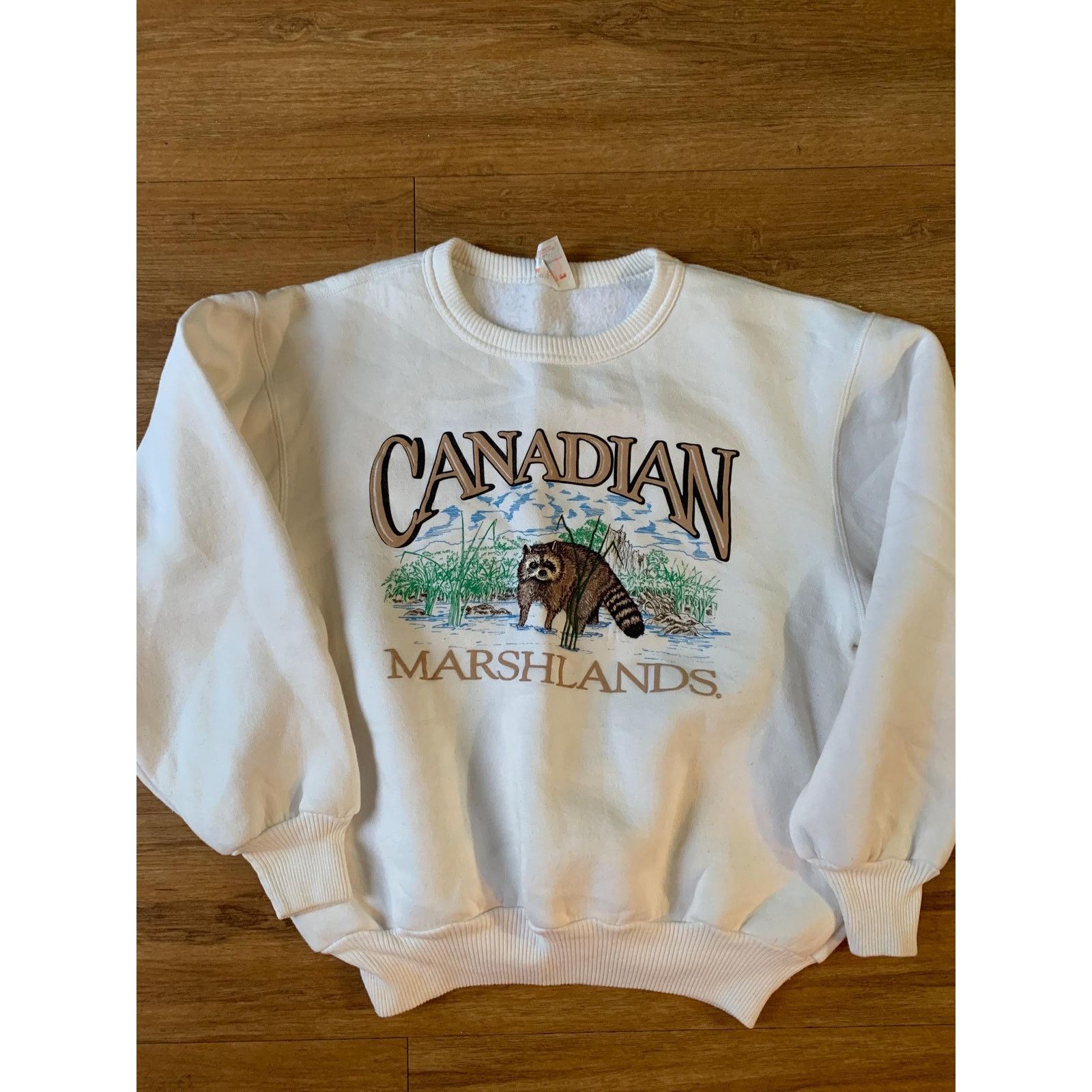 Other Vintage Canadian raccoon Sweatshirt size medium 1990s 80s Size US M / EU 48-50 / 2 - 1 Thumbnail