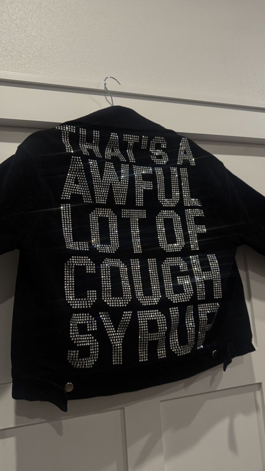 Awful Lot of Cough Syrup That’s A Awful Lot of Cough Syrup Rhinestone Jacket Black Size US S / EU 44-46 / 1 - 3 Thumbnail