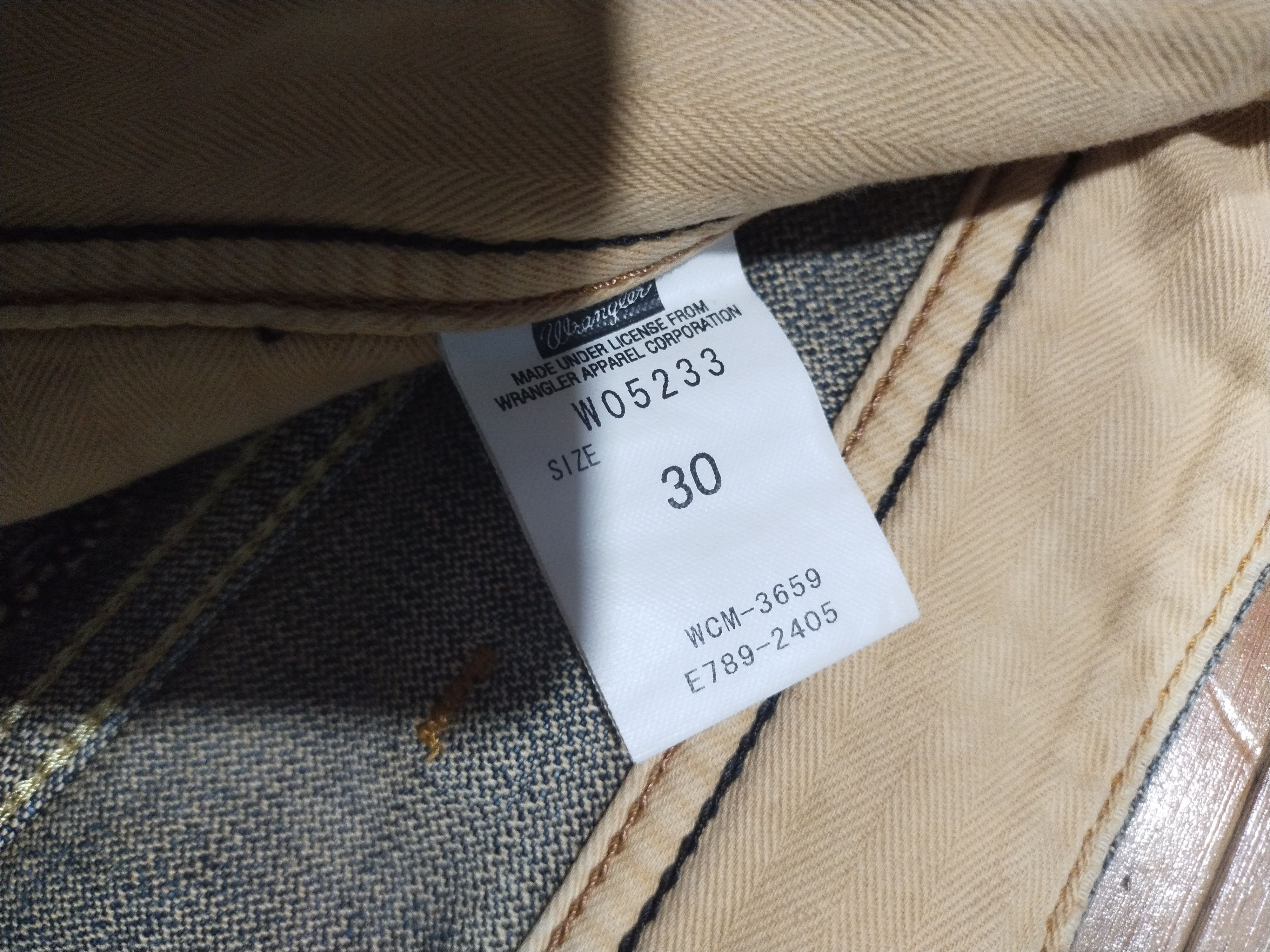 Designer × Vintage × Wrangler Wrangler Est 1947 Sz 30" Size US 30 / EU 46 - 11 Thumbnail