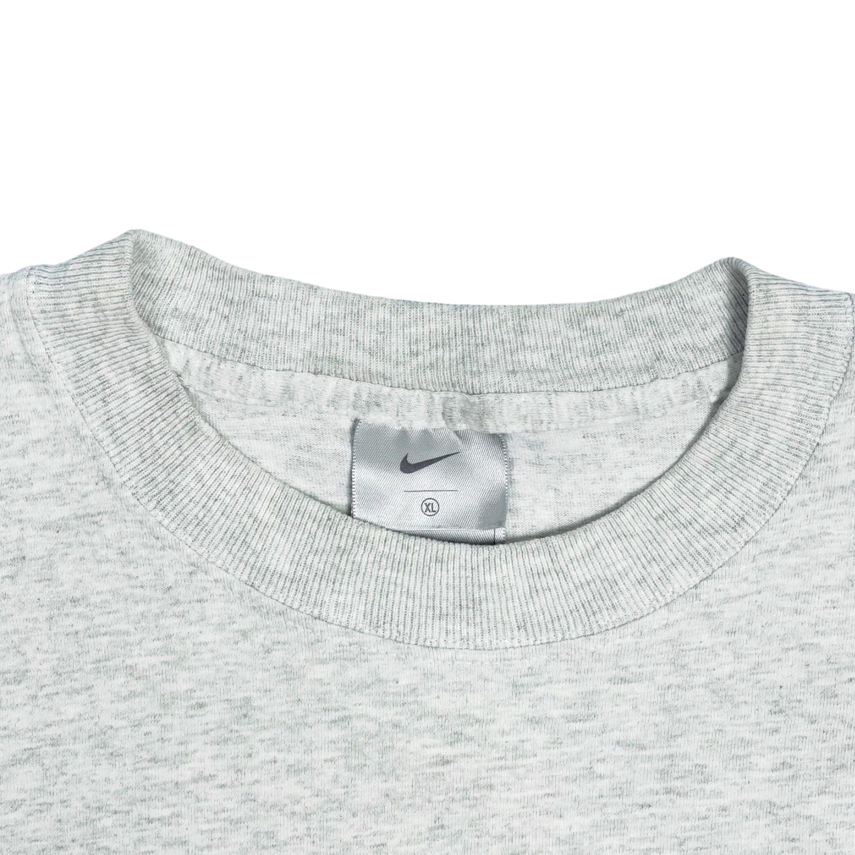 Nike VINTAGE Nike Just Do It Mens T-Shirt XL Gray 90s Shirt Size US XL / EU 56 / 4 - 4 Thumbnail