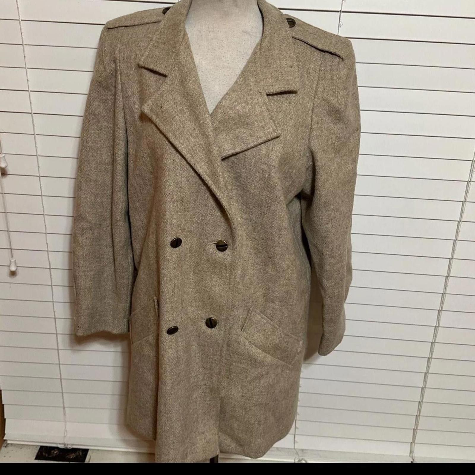 Other Vintage New York Girl Wool Coat Sz 8 Made in USA Size M / US 6-8 / IT 42-44 - 1 Thumbnail