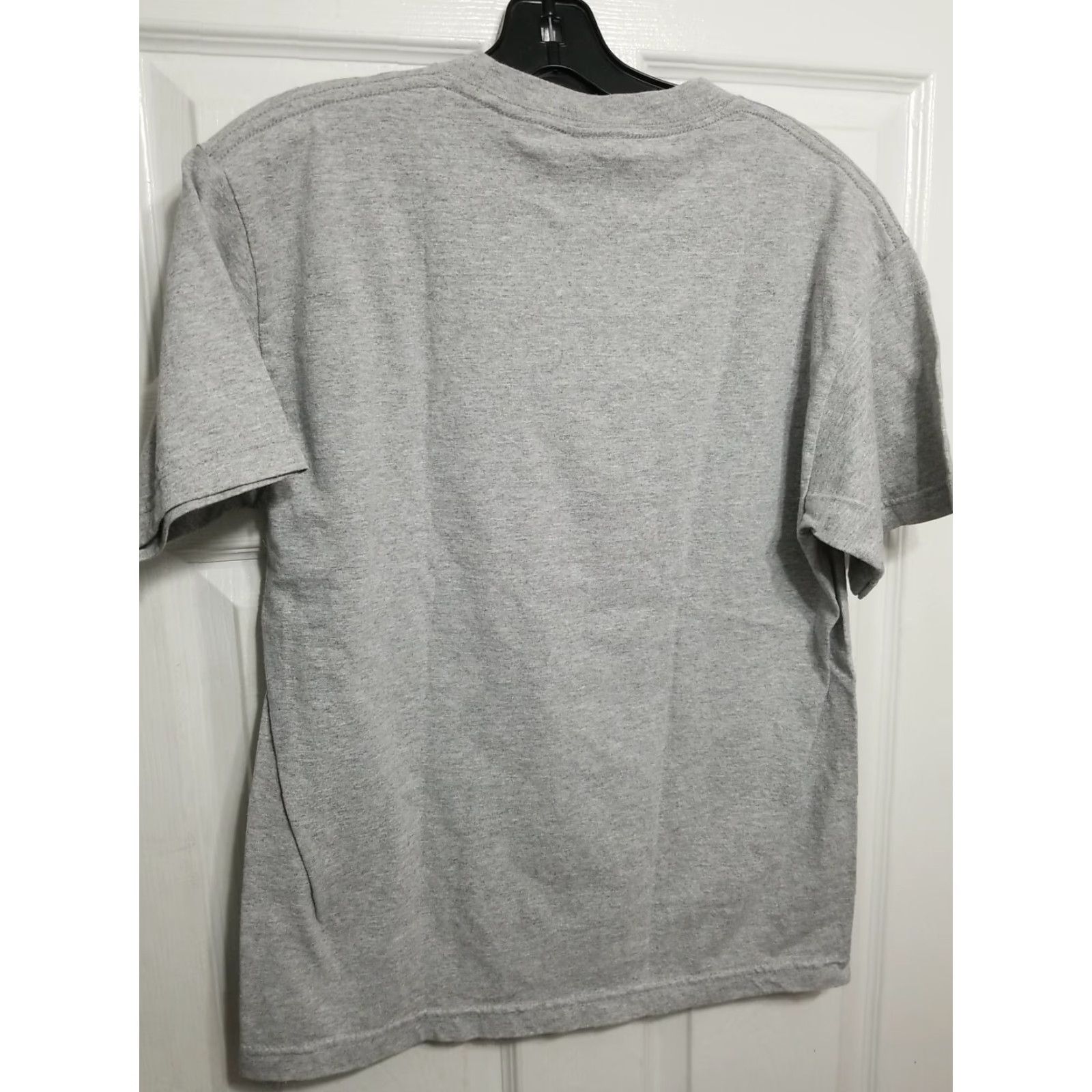 Vintage VINTAGE Teen Titans Go Superheroes T-shirt Kid's XL Gray Short Sleeve Round Neck Men Size XL Shirt Mens 90s Distressed Hole Stain Size US XL / EU 56 / 4 - 6 Thumbnail