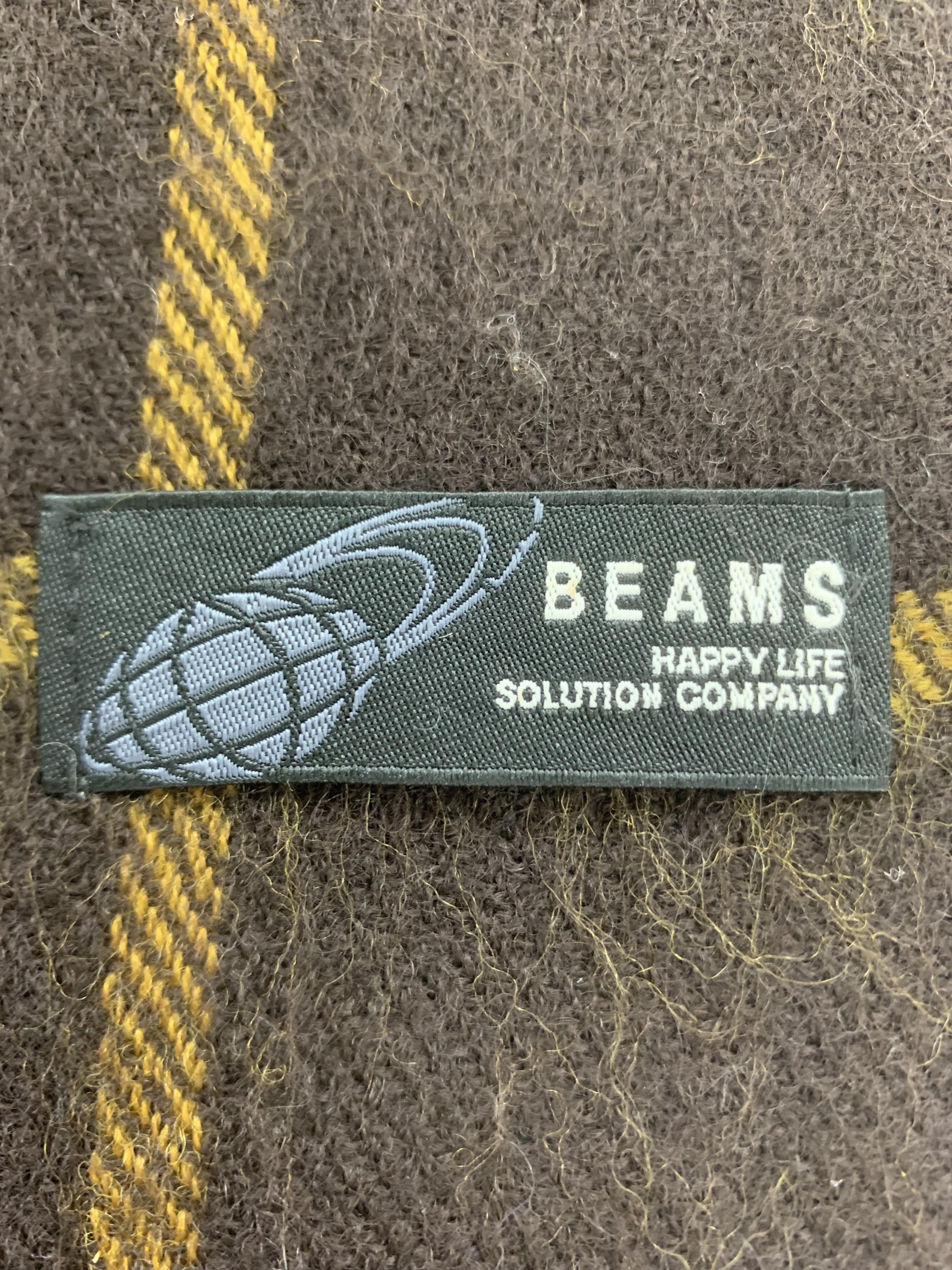 Beams Plus 90s Beams Scarf Wool Muffler Neck Wrap BL2060 Size ONE SIZE - 4 Thumbnail