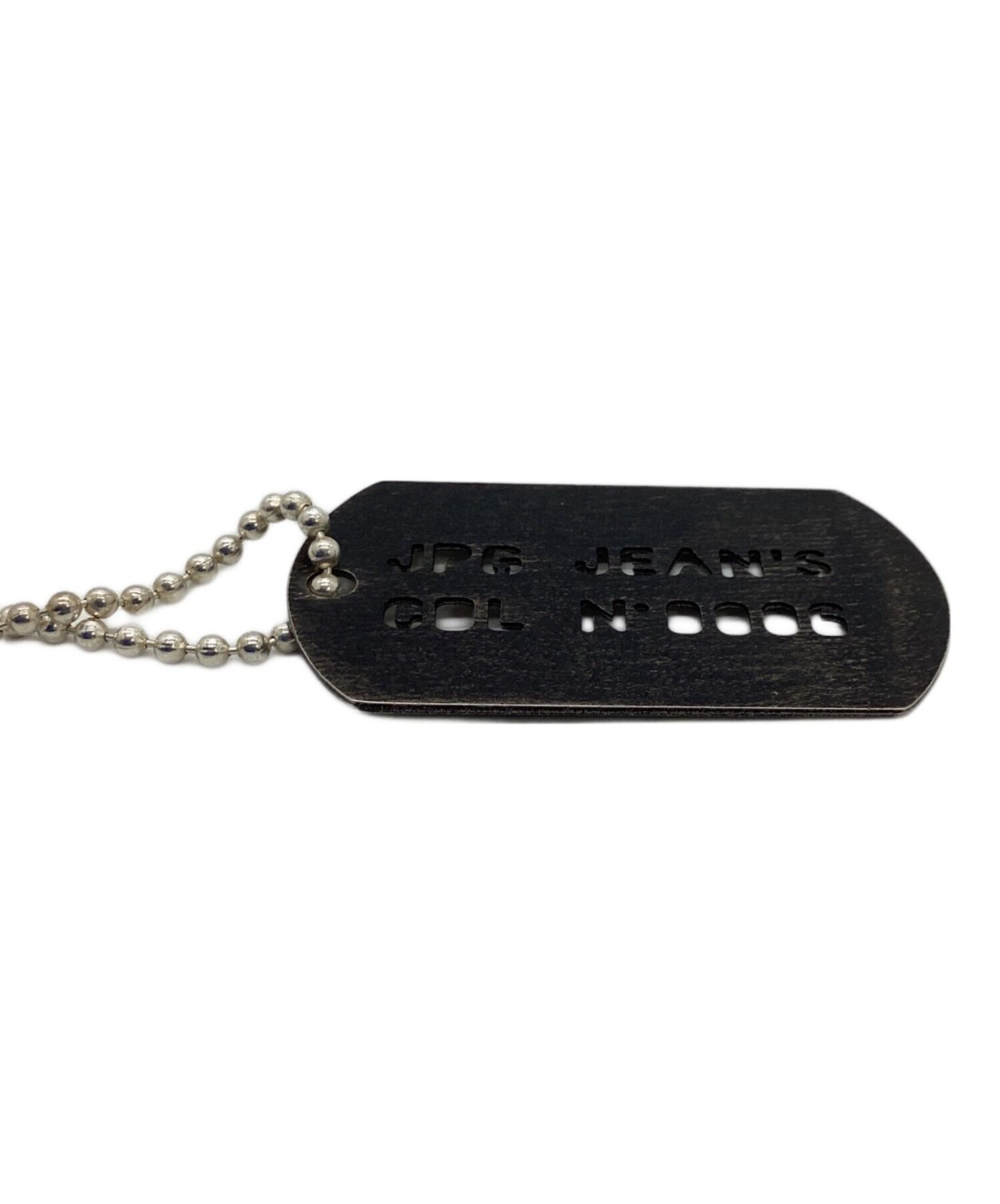 Jean Paul Gaultier Dog Tag Necklace Size ONE SIZE - 4 Thumbnail
