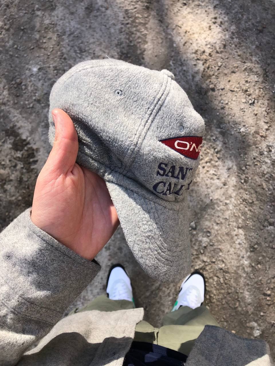 O'Neill × Santa Cruz Skateboards VERY RARE SANTA CRUZ CALIFORNIA O’NEILL FLEECE CAP DESIGNER Size ONE SIZE - 9 Thumbnail