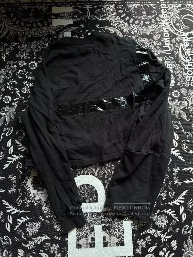 Raf Simons Raf Simons FW17 Asymmetric Sleeve Hoodie . Size US L / EU 52-54 / 3 - 2 Thumbnail