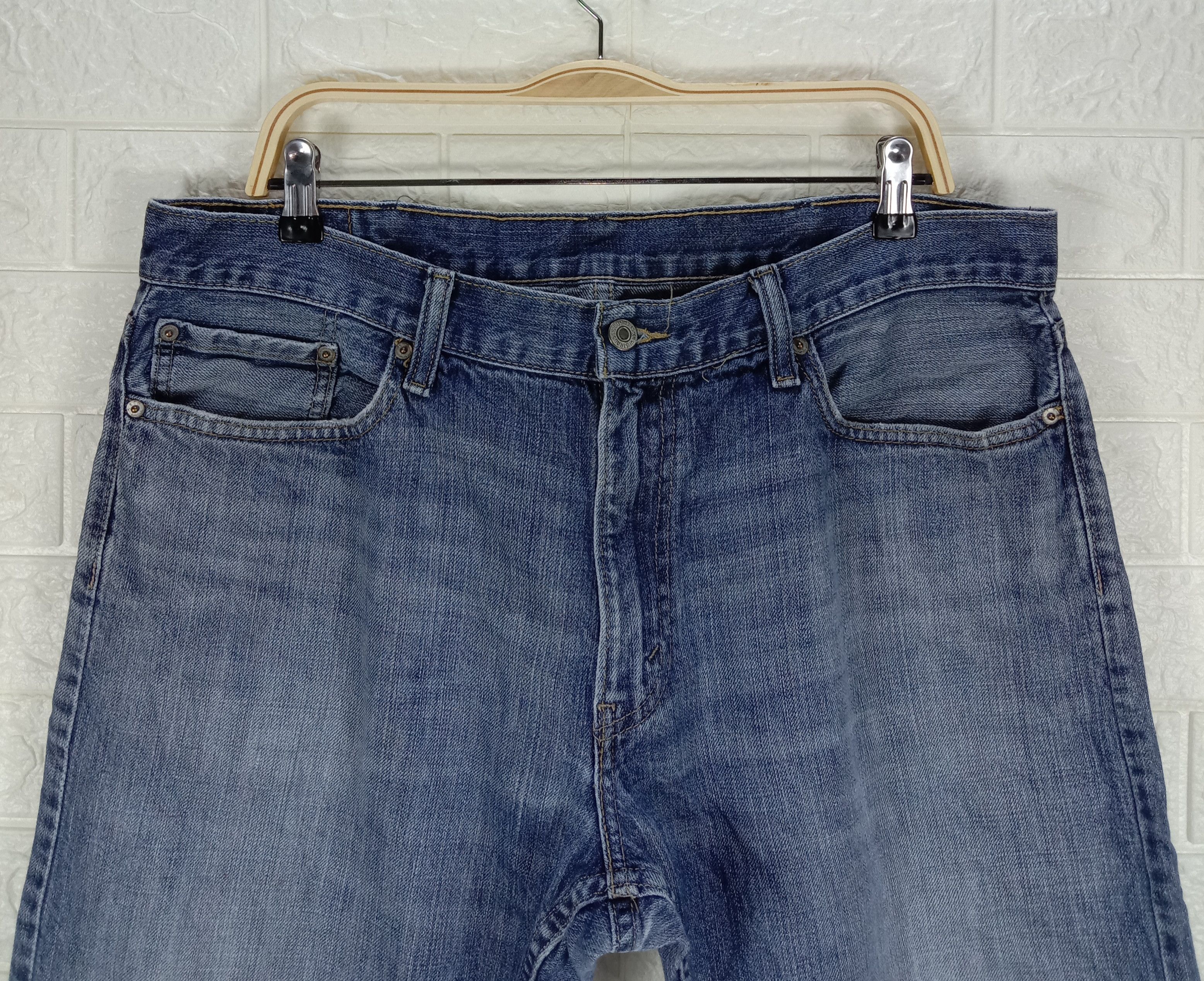Levi's Vintage Levi's 514 Jeans Blue Wash Straight Fit Denim Size US 38 / EU 54 - 2 Thumbnail