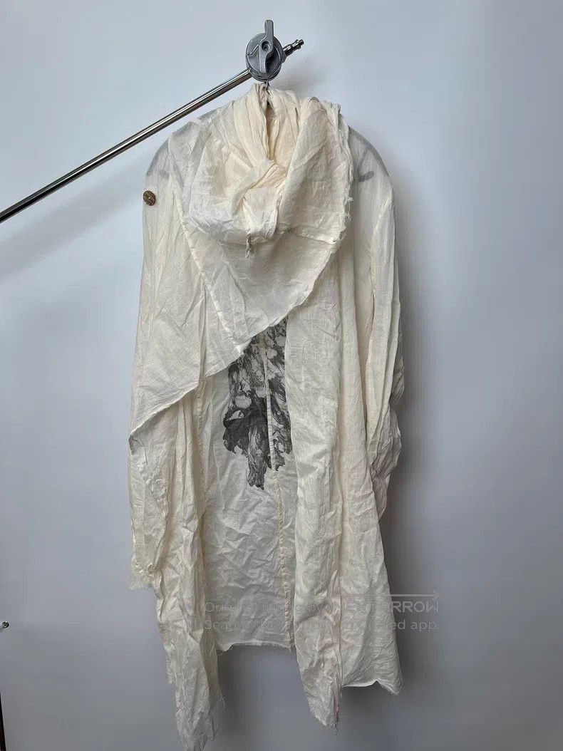 Yohji Yamamoto YOHJI YAMAMOTO Dark Linen Jacket Size US L / EU 52-54 / 3 - 4 Thumbnail