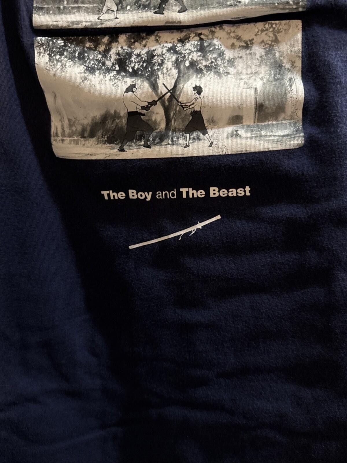 Uniqlo Uniqlo Studio Chizu Blue Boy And The Beast T Shirt Mens L Size US L / EU 52-54 / 3 - 6 Thumbnail