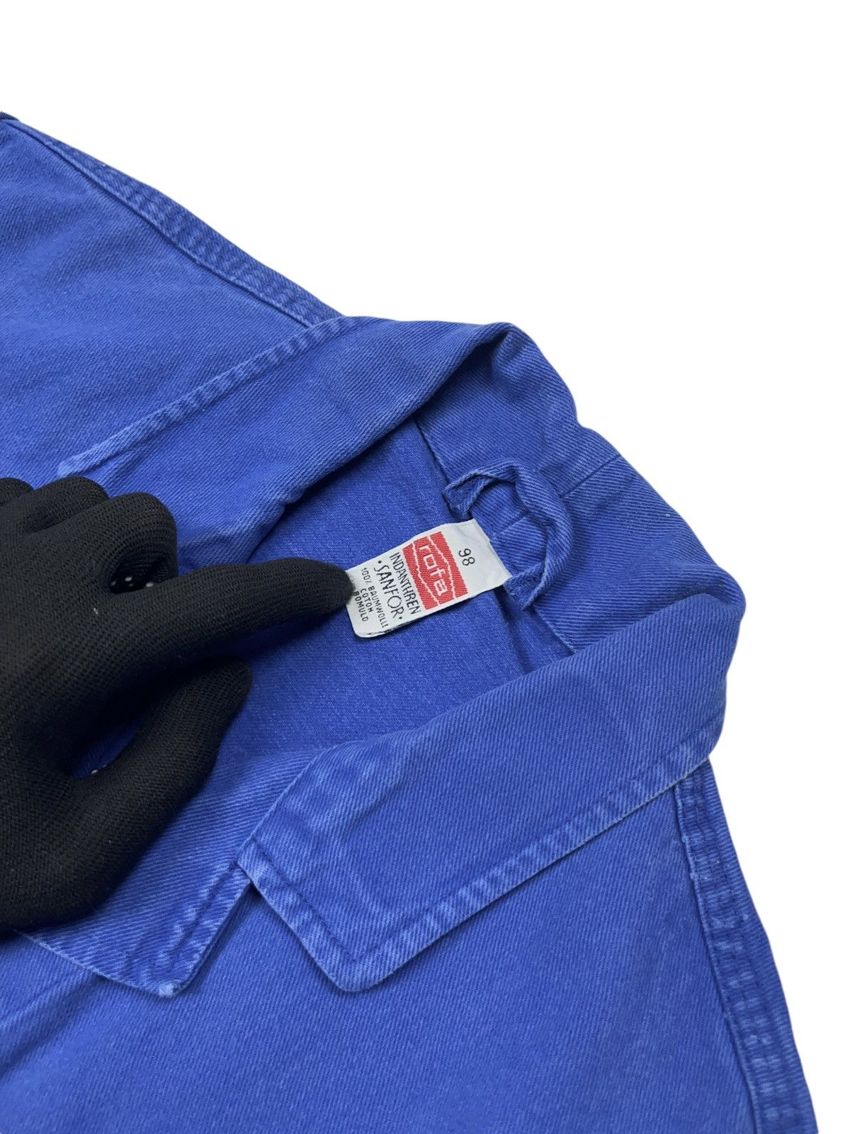 Le Laboureur × Vintage Vintage 70s Rofa Sanfor Chore Jacket German Workwear Size US M / EU 48-50 / 2 - 6 Thumbnail