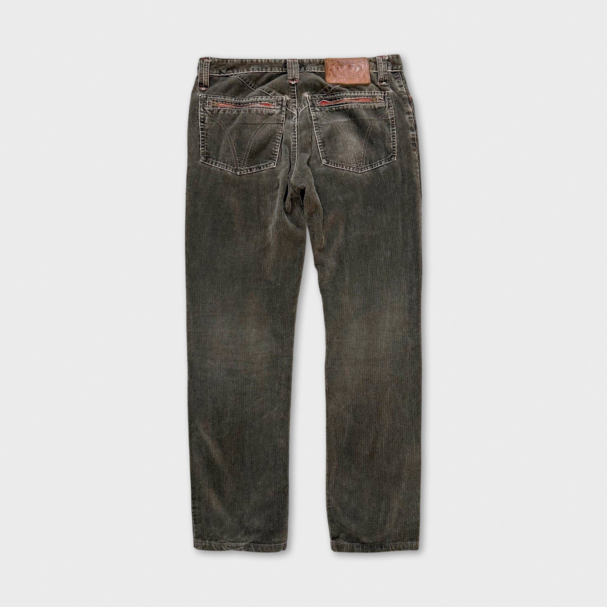Dolce & Gabbana Dolce & Gabbana Brown Corduroy Pants Size US 30 / EU 46 - 3 Thumbnail