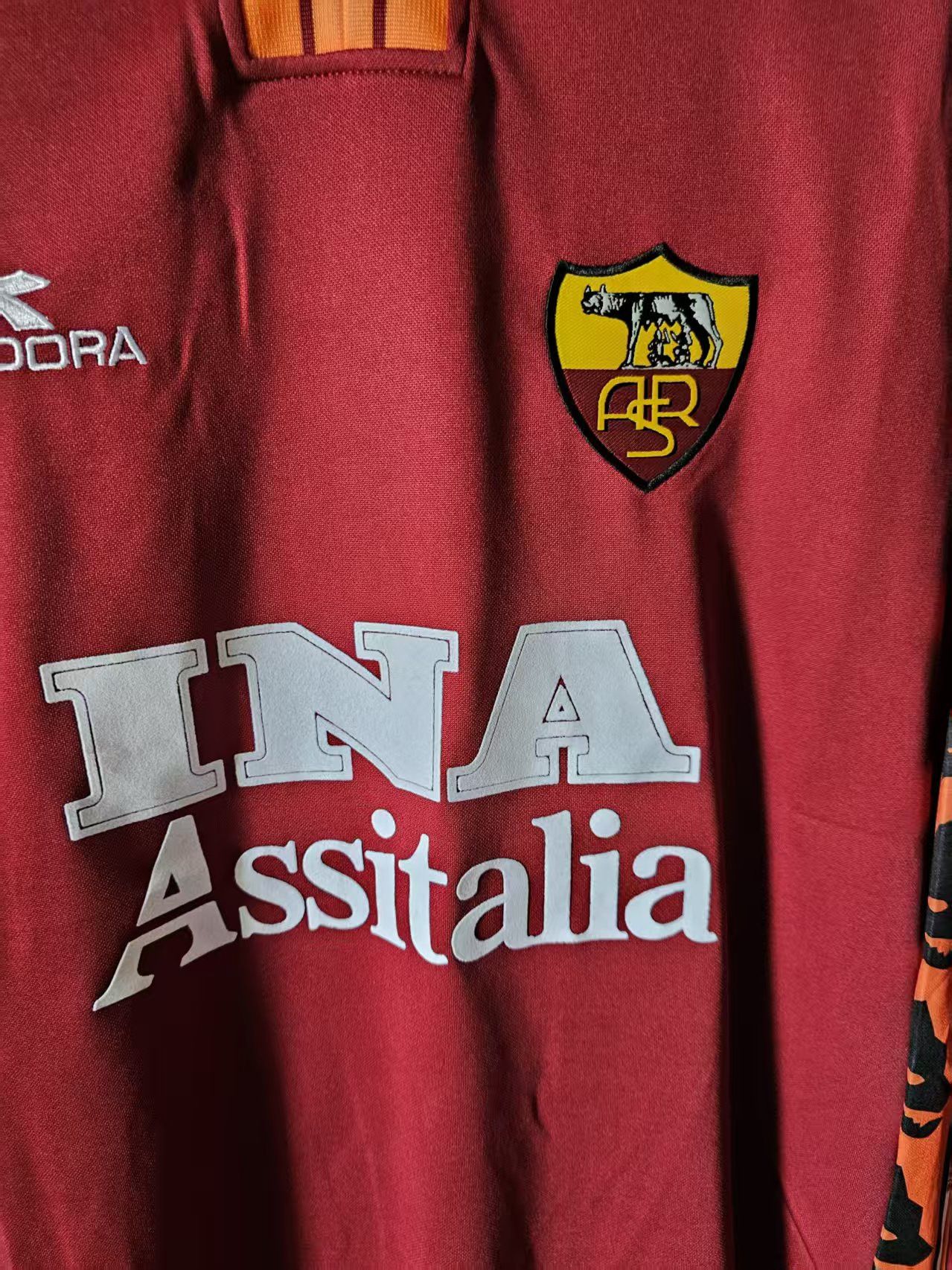 Other 1998 1999 Roma Jersey Size US L / EU 52-54 / 3 - 3 Thumbnail