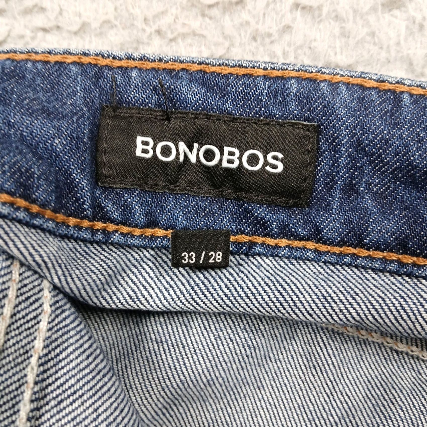 Bonobos Bonobos Premium Cotton Denim Jeans Dark Wash Men's 33x28 Size US 33 - 5 Thumbnail