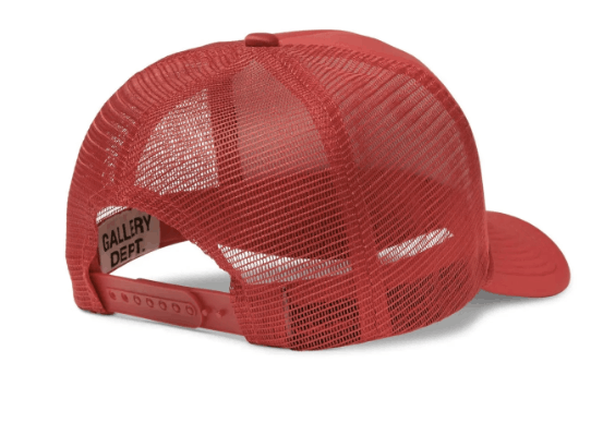 Gallery Dept. Gallery Dept. Souvenir Trucker Cap Red Mesh Logo Hat Size ONE SIZE - 3 Thumbnail