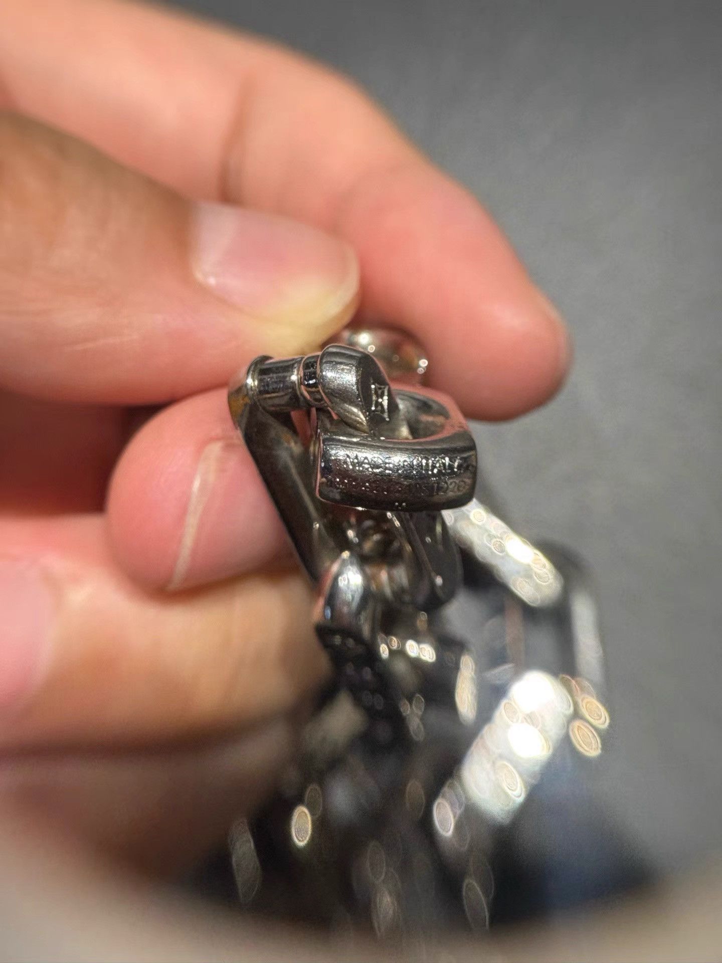 Louis Vuitton Louis Vuitton Cuban Chain Bracelet K36 Size ONE SIZE - 3 Thumbnail