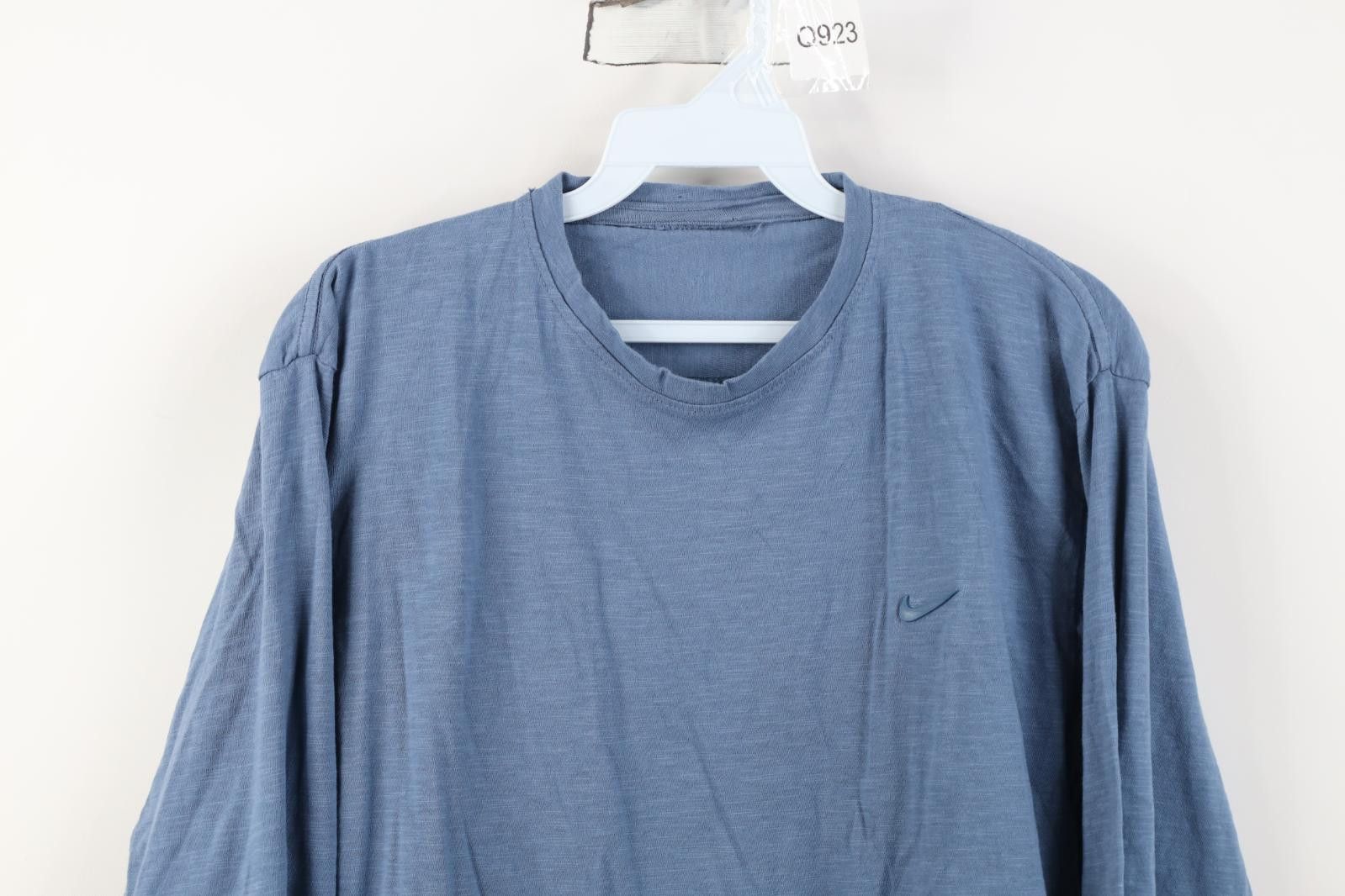 Nike Vintage 90s Y2K Nike Swoosh Jersey Knit Long Sleeve T-Shirt Size US S / EU 44-46 / 1 - 2 Thumbnail