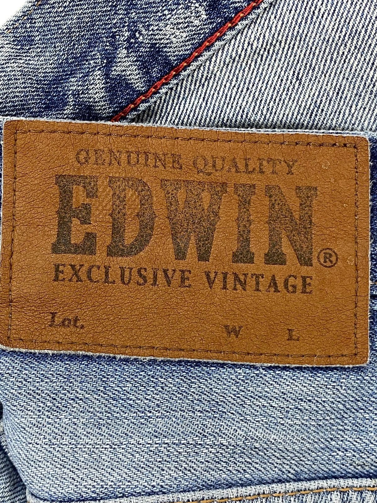 Edwin Edwin Mud Wash Style Straight Leg Jeans Size US 30 / EU 46 - 11 Thumbnail