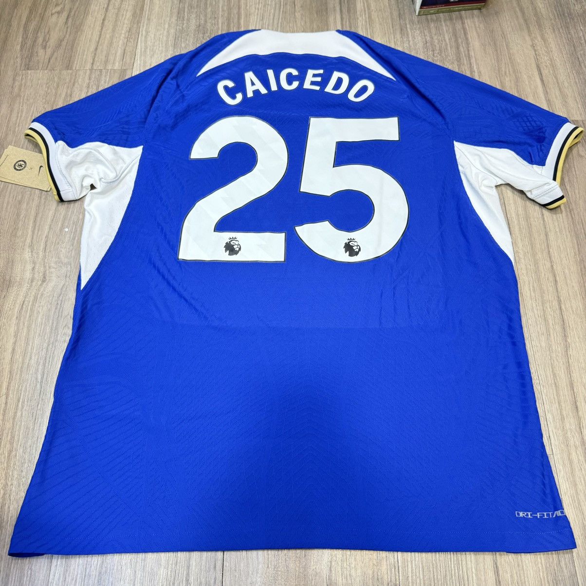 Chelsea Soccer Chelsea 23/24 player issue home shirt #25 Caicedo (Bnwt) Size US XL / EU 56 / 4 - 2 Thumbnail