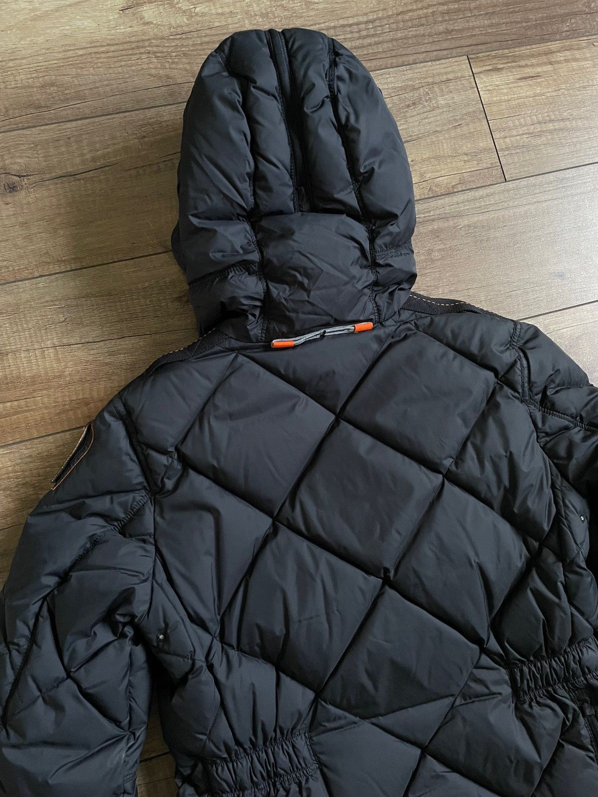 Parajumpers Parajumpers Womens Quilted Down Fur Hooded Parka Jacket Size S / US 4 / IT 40 - 9 Thumbnail