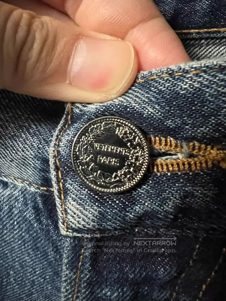 Vetements VETEMENTS size L Flame Jeans Size US 27 - 3 Thumbnail
