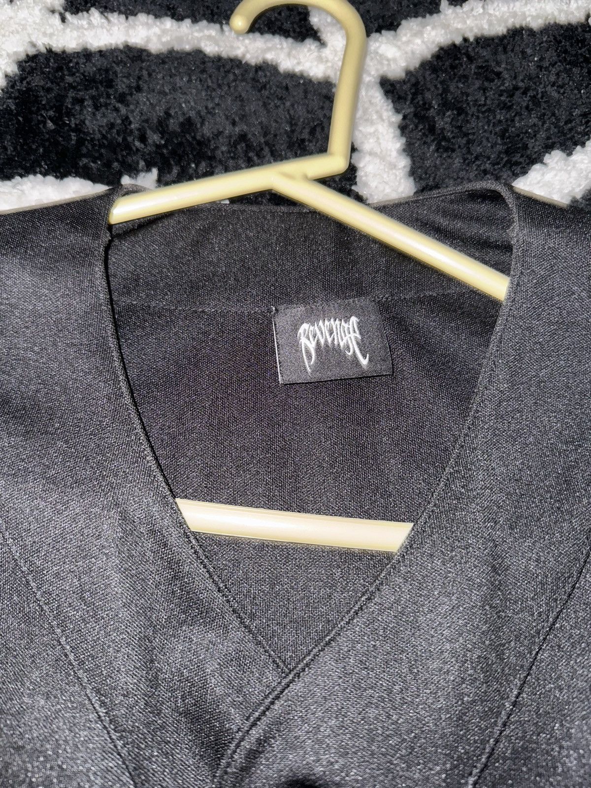 Revenge Revenge Black Baseball Jersey Size US M / EU 48-50 / 2 - 2 Thumbnail