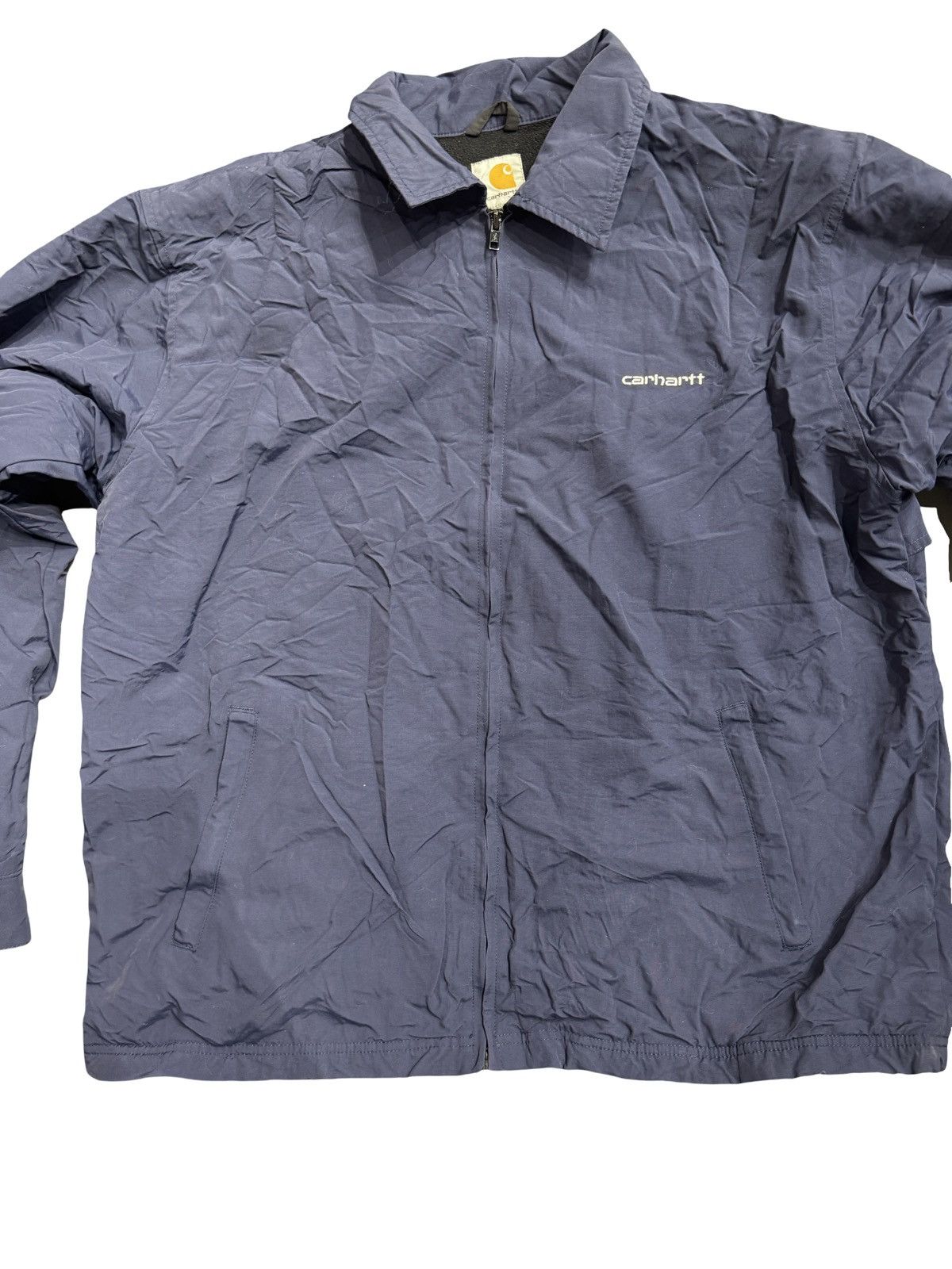 Carhartt Carhartt WIP Navy Module Script Jacket Size US M / EU 48-50 / 2 - 2 Thumbnail
