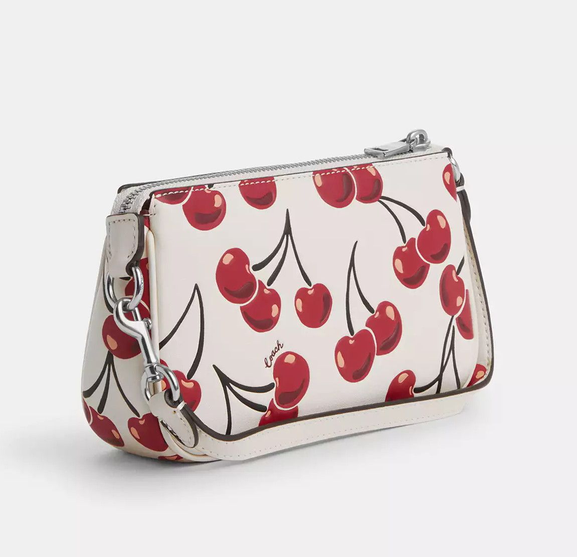 Coach 🍒 Nolita 19 With Cherry Print CZ012 Size ONE SIZE - 7 Thumbnail