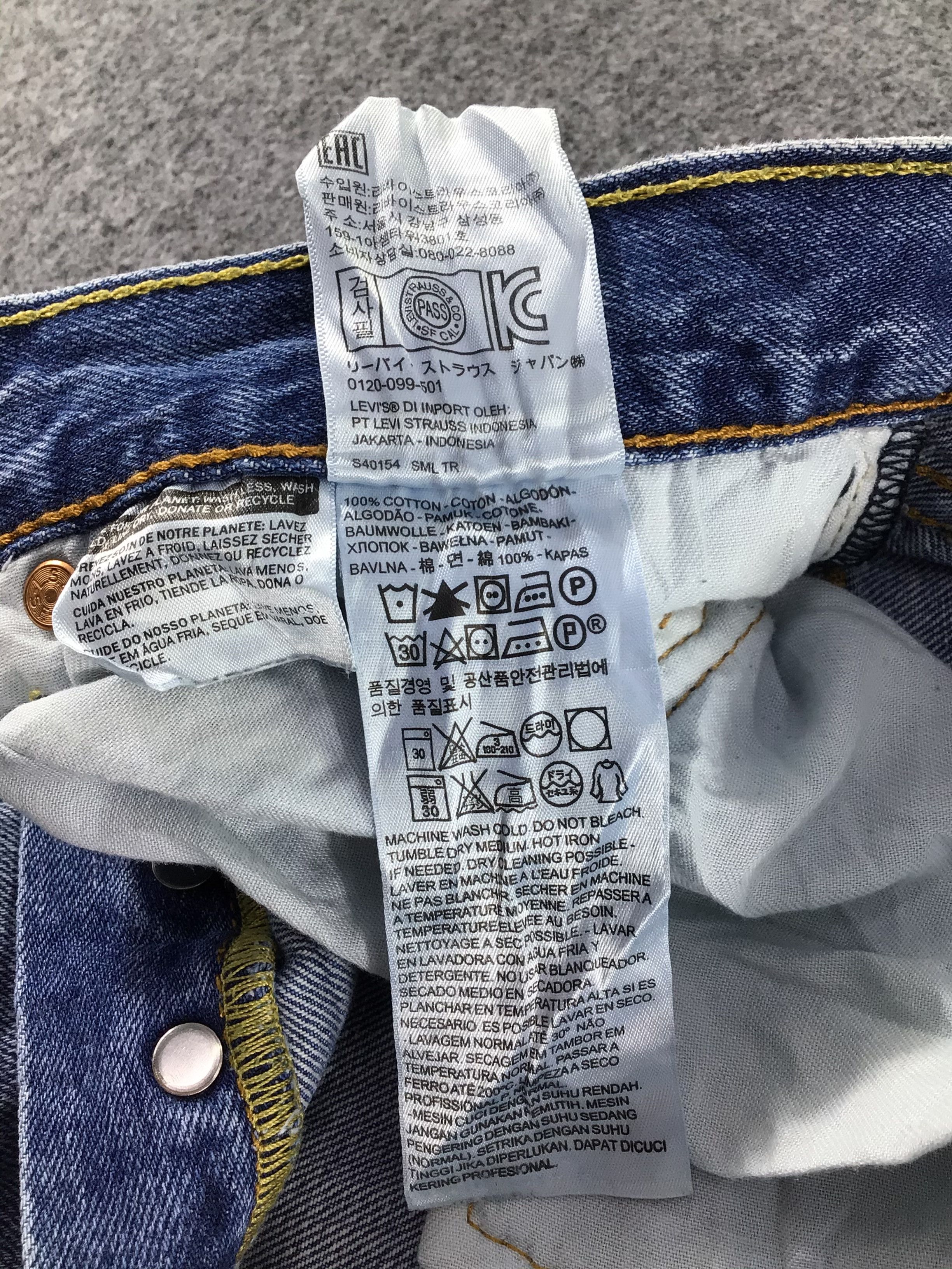Levi's Levis 501 Jeans-J446 Size US 35 - 11 Thumbnail