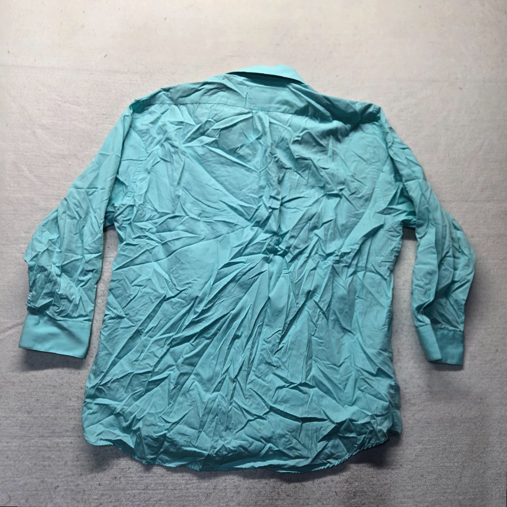 Alexander Julian Alexander Julian Colours Blue Long Sleeve Button-Up Shirt XL Adults Mens Size US XL / EU 56 / 4 - 7 Thumbnail